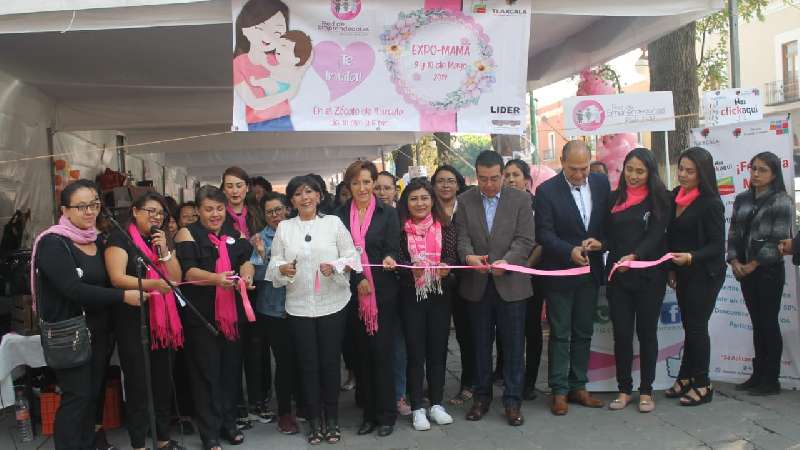 Inauguran “Expo Mamá” en la capital