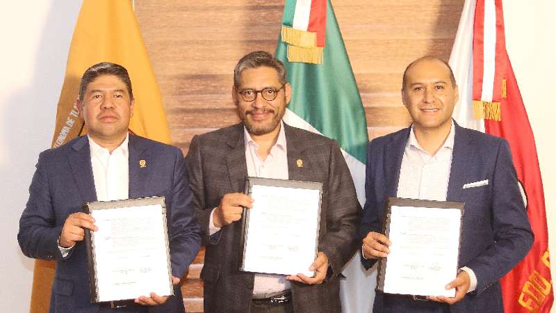 Acuerdan colaboración UATx y Coparmex Tlaxcala