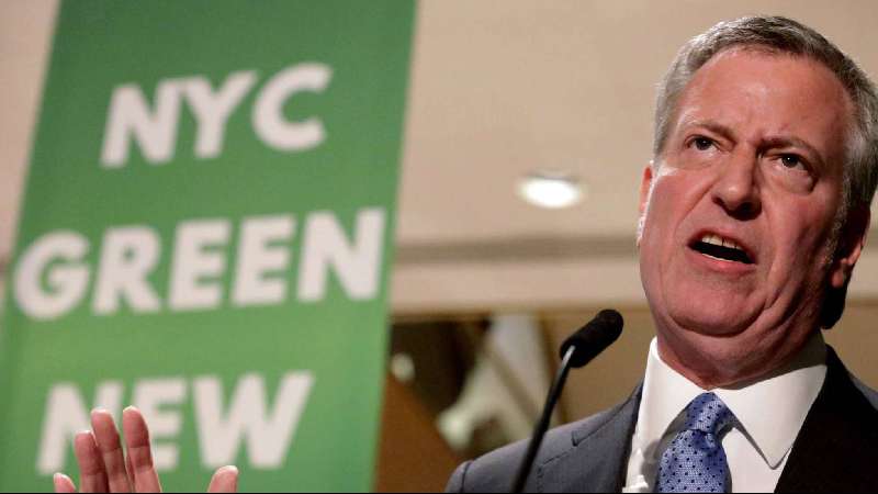 El alcalde de Nueva York anuncia su candidatura 