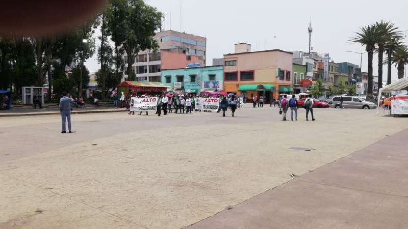 Piden seguridad alumnos de Tecnológico de Apizaco