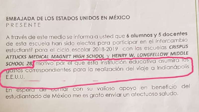 Niña va de intercambio escolar y maestra niega atención médica