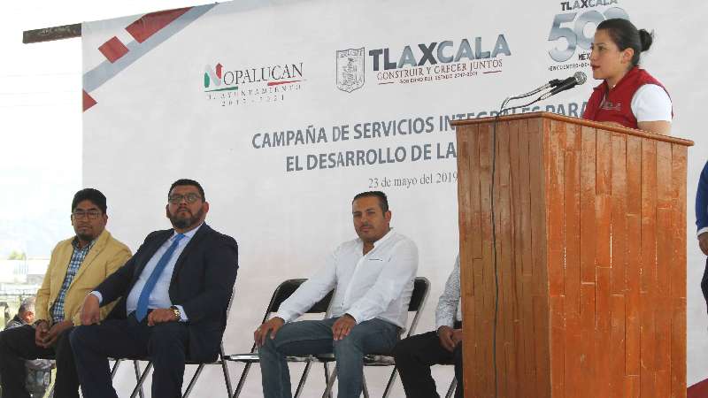 Beneficia ITJ a 620 jóvenes de Nopalucan con campaña de servicios