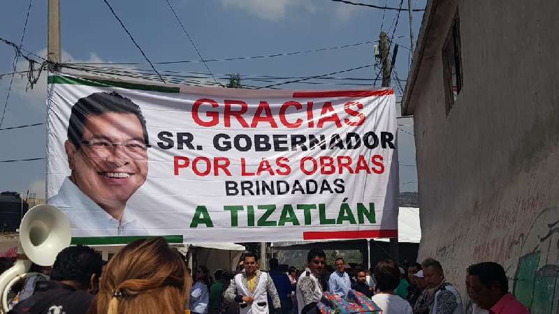 Entrega Mena obras por 53 millones a Tizatlán
