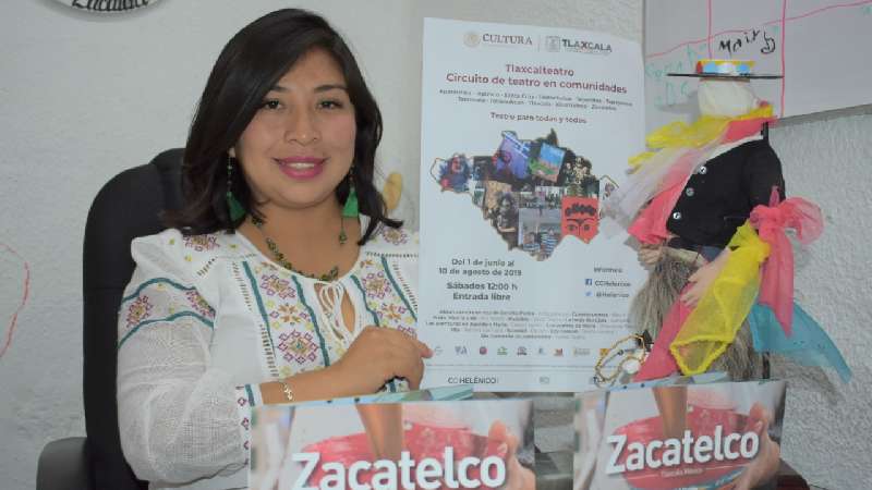 Participa Zacatelco en Circuito de Teatro en Comunidades