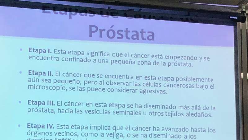 Machismo impide revisiones de cáncer de próstata