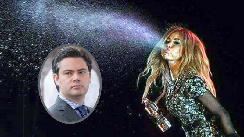 Gloria Trevi le escupe a Aurelio Nuño, ex titular de la SEP 