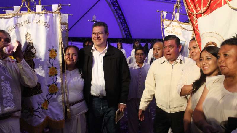 Participó Tizatlán en el 428 Aniversario de la Gran Jornada 
