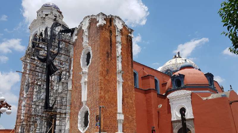 Iglesias de Ocotlán, San José y Tepeyanco fuera de prioridades