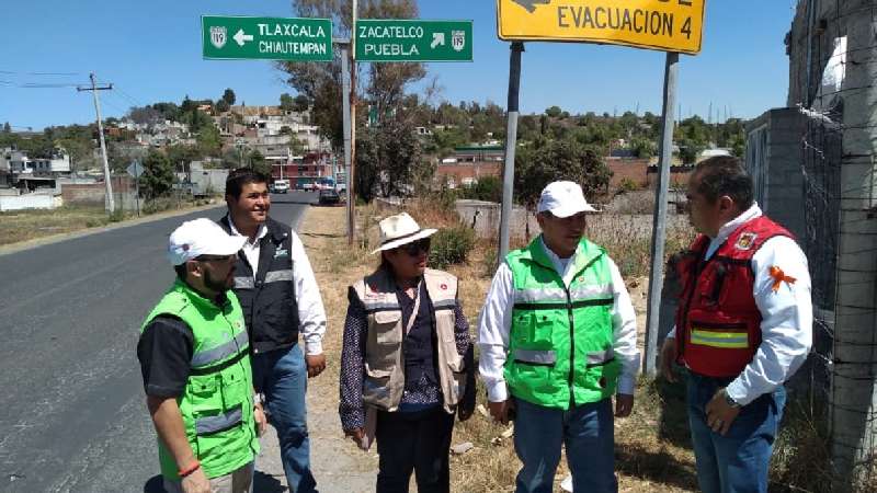 Refuerza CEPC medidas preventivas ante caída de ceniza volcánica