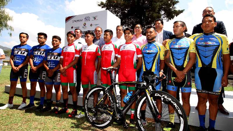 Presentan campeonato nacional de ciclismo en Tlaxcala