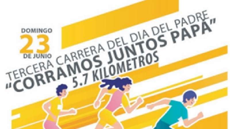 Alistan Carrera Municipal del Día del Padre en Zacatelco