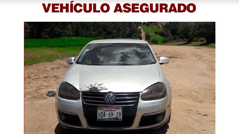 Recupera PGJE vehículo robado en el Estado de México