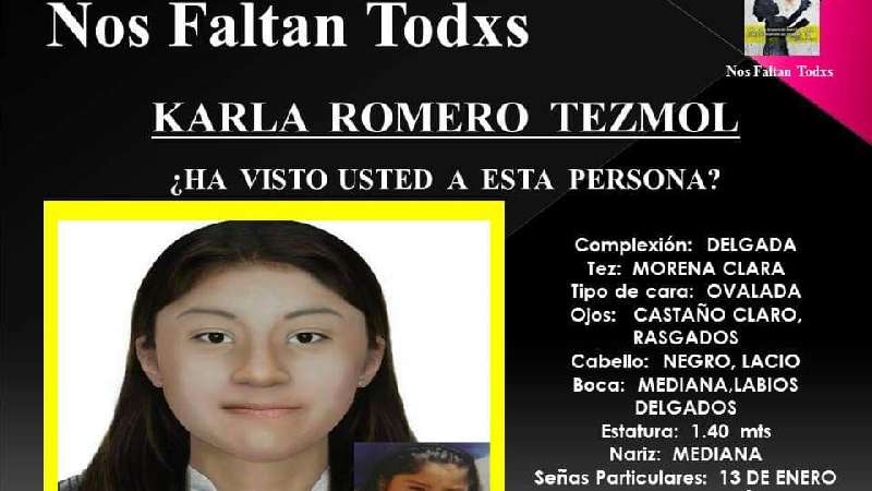 Exhiben a Tlaxcala en diagnóstico nacional trata por caso Karla