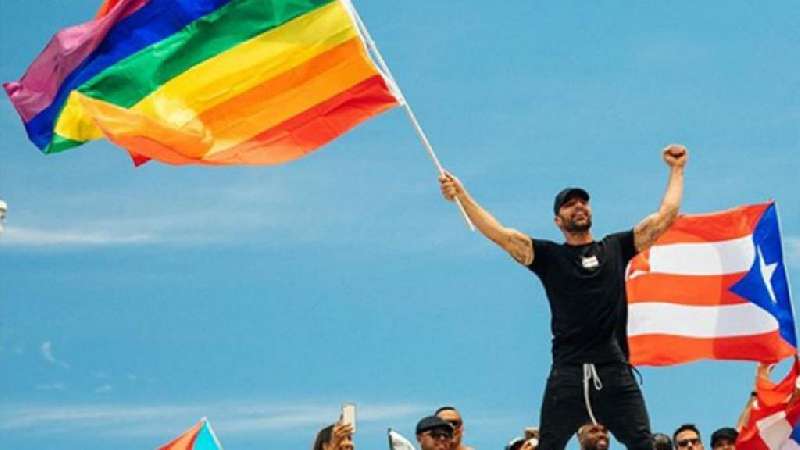 Marcha con Ricky Martin logró reunir a cerca de 500 mil personas