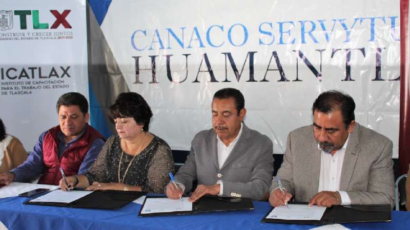 Promoverán Icatlax y Canaco-Huamantla formación laboral