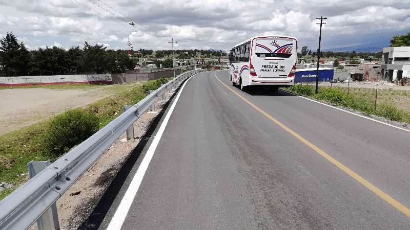 Mejora Secoduvi carretera de acceso a Atltzayanca