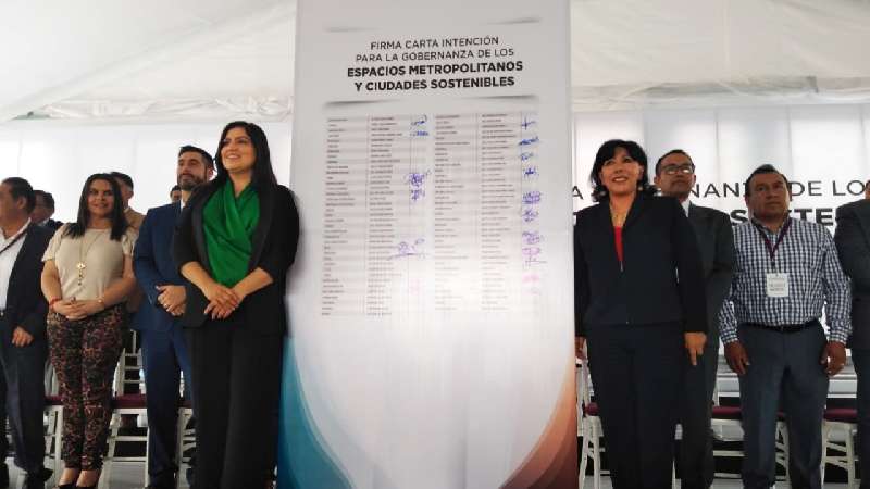 Impulsan alcaldesas de Puebla y Tlaxcala saneamiento del río 