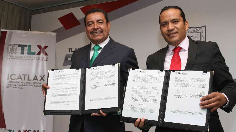 Firman convenio Icatlax y DAM para la inserción laboral 