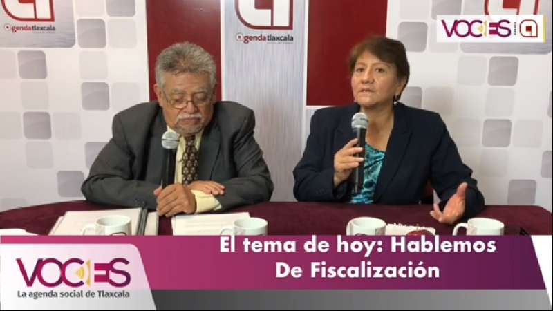 Voces, con el tema: Hablemos de Fiscalización