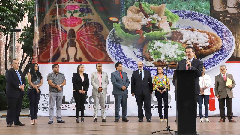 Presenta Marco Mena festival regional Tlaxcala en Sanborns