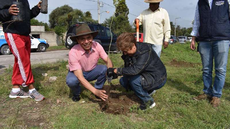 Encabeza Zacatelco Agenda Verde en Tlaxcala 