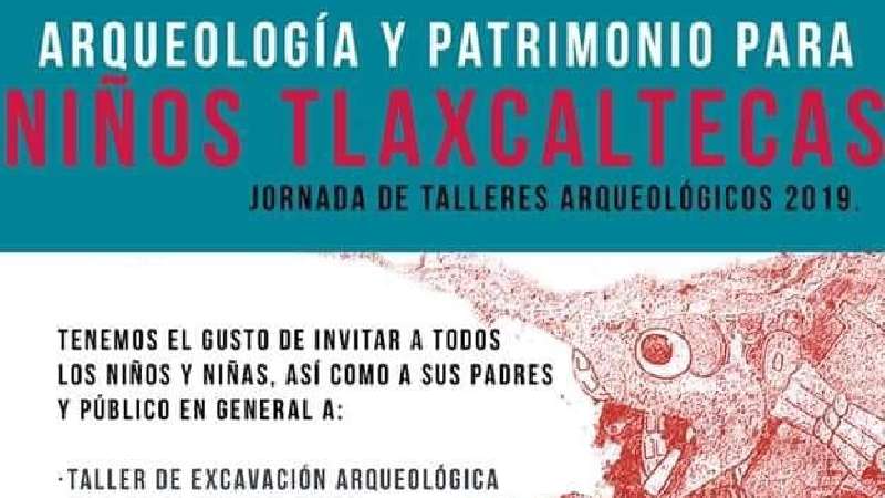 El H. Ayuntamiento de Natívitas invita a talleres arqueológicos