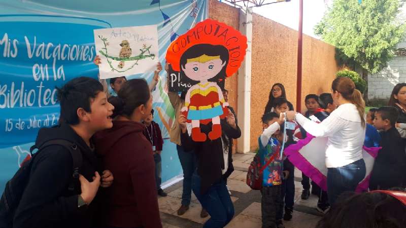 Niños de Xicohtzinco aprenderán jugando en cursos de verano 