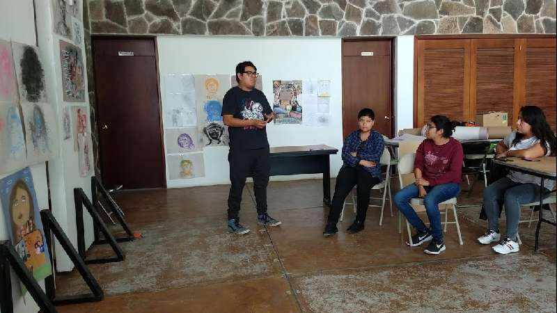 Fomenta ITJ expresiones artísticas entre jóvenes con taller