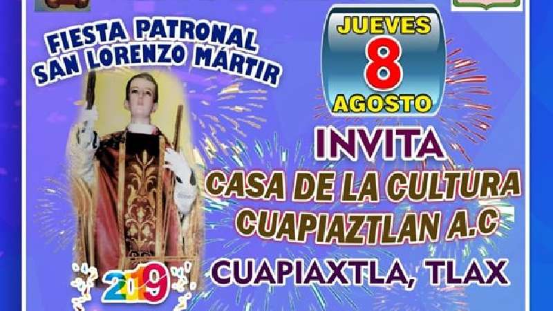 Programa Feria Cuapiaxtla 8 de agosto