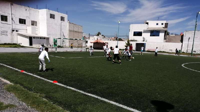 Éxito El Campamento Deportivo En Cuapiaxtla
