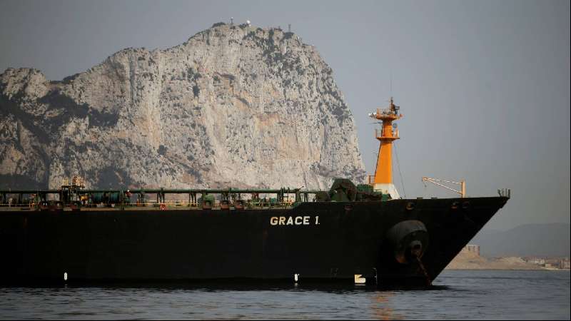 EE UU reclama a Gibraltar que retenga el petrolero iraní