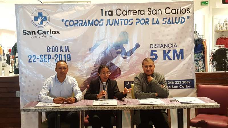 Invitan a Carrera Deportiva Corramos juntos por la salud