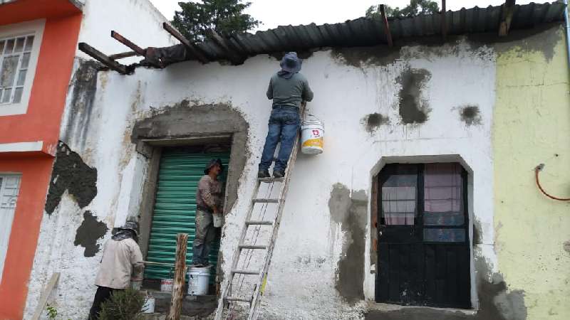 Dan seguimiento a programa de rehabilitación de fachadas 