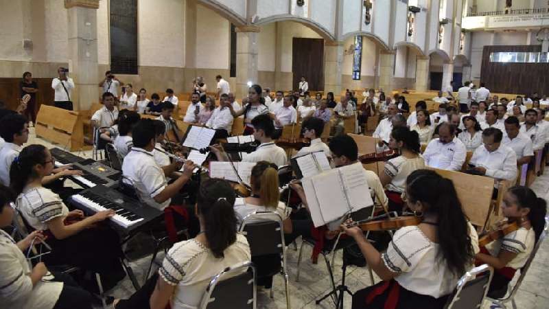 Maravilla Ensamble Infantil y Juvenil Yoloxochitl a Guadalupe, NL