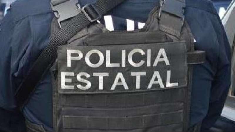 Por botellazo, podría perder la vista policía estatal 