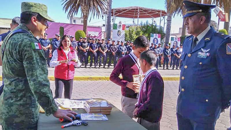 Realiza Cesesp segunda etapa de la campaña canje de armas