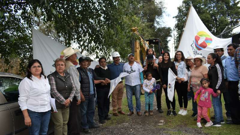 Se da inicio a obras correspondientes al año 2019 en Zacatelco