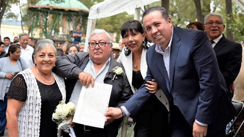 Realiza OMG y ayuntamiento de Tlaxcala bodas colectivas