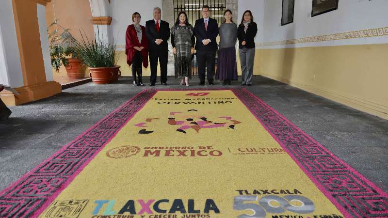 Cervantino en Tlaxcala; presentan programa Frausto y Mena