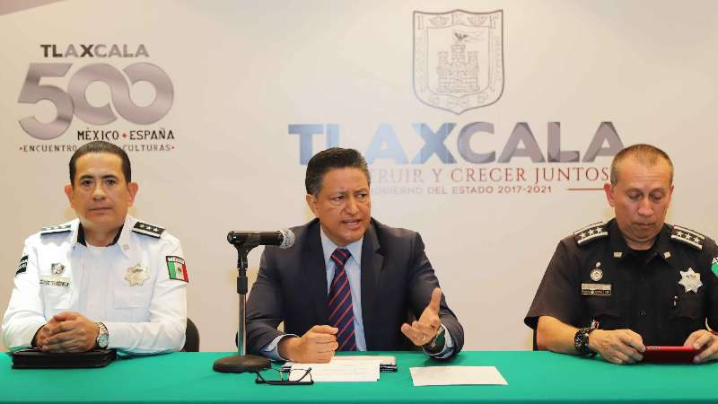 Presenta SSC resultados 2018-2019; Tlaxcala segundo estado seguro