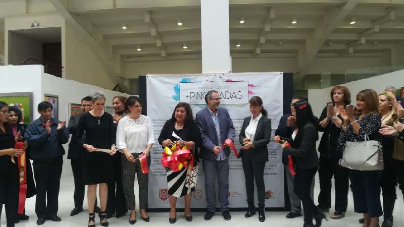 Inauguraron la exposición pictórica “Pinceladas” en el CCU