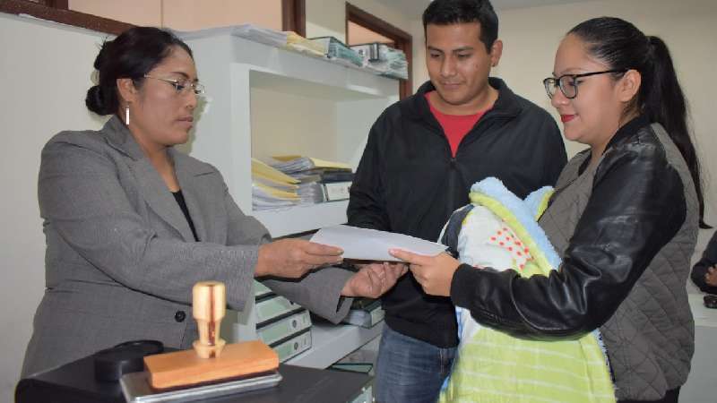 Realiza Zacatelco campaña de registro extemporáneo de menores
