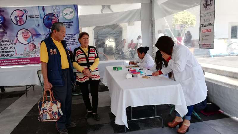 Realiza Xicohtzinco Jornadas de Salud