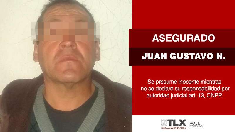 Asegura PGJE a imputado por su probable participación en el robo 