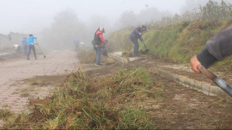 Culmina limpieza del panteón municipal de Tocatlán