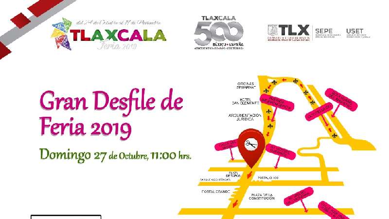 Invita gobierno del estado al desfile de 