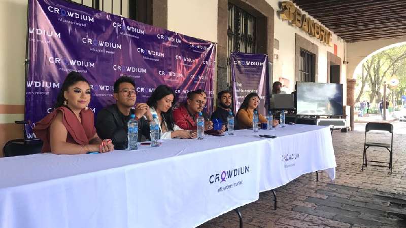 Presentan concepto de Influencer Crowdium Tlaxcala