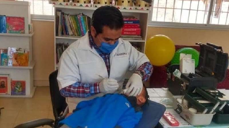 Realizan cerca de 200 acciones de salud bucal en la capital 