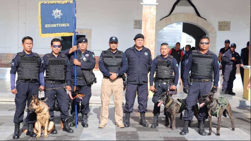 Xicohtzinco es sede del Primer Encuentro de Unidades Caninas