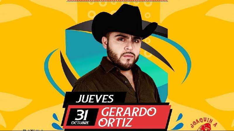 Se presentará Gerardo Ortiz en Palenque 2019 